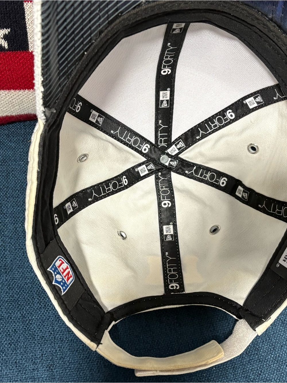 New England Patriots Conference Champions Hat - White/Tan - Picture 10 of 12